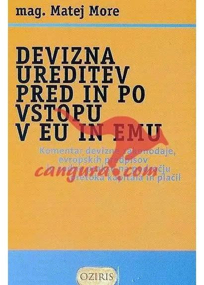 Devizna ureditev pred in po vstopu v EU in EMU