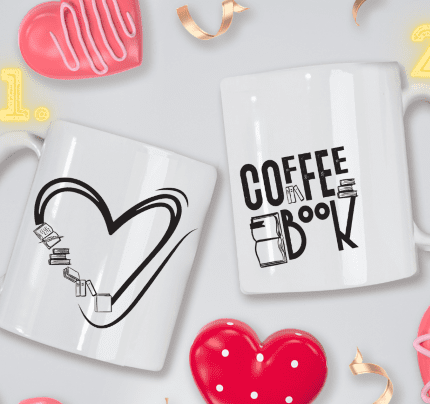 Skodelice s potiskom - 2 kom