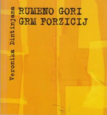 Rumeno gori grm forzicij