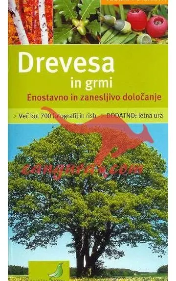 Drevesa in grmi - Enostavno in zanesljivo določanje