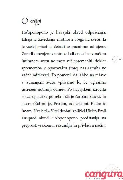 Ho'oponopono po slovensko: Havajski obred odpuščanja - slika 5