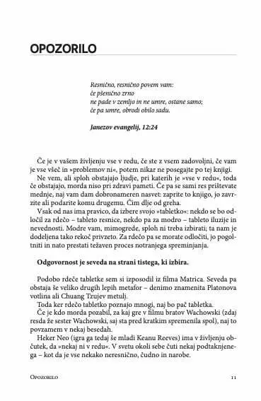Rdeča tabletka. Zazri se resnici v oči! - slika 12