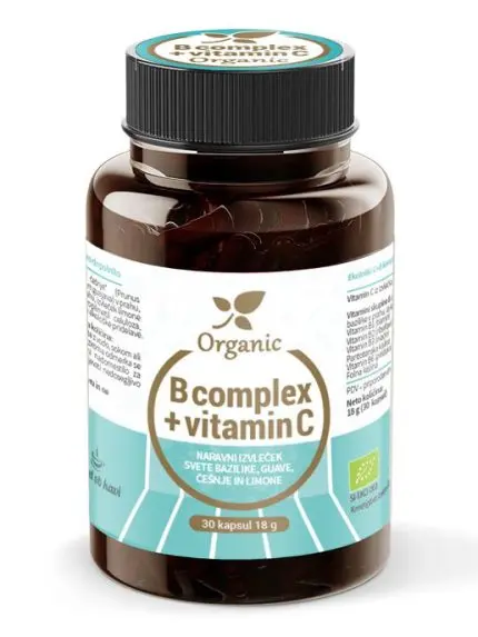 Organski B COMPLEX z dodanim C vitaminom