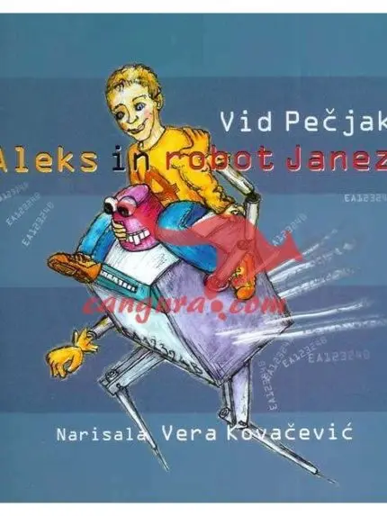 Aleks in robot Janez