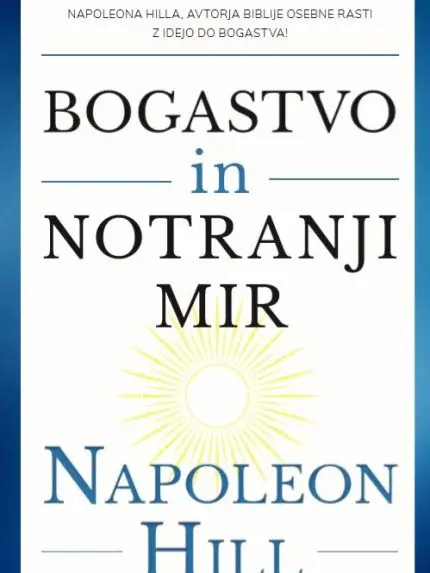 Bogastvo in notranji mir