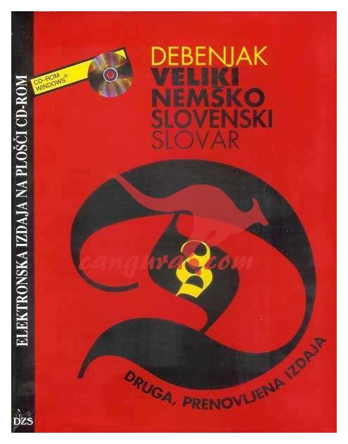 c7904f218ec442226c2581fea39206a3 Veliki Nemško - Slovenski slovar - CD ROM - 2. izdaja