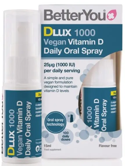 DLux1000 Vegan - vitamin D3 - BetterYou