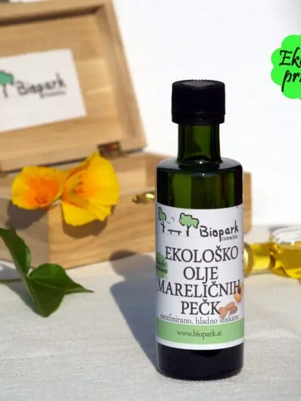 Ekološko olje mareličnih pečk - 100 ml