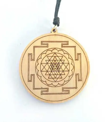 Ogrlica Sri Yantra iz svete geometrije - Consciousness Codes
