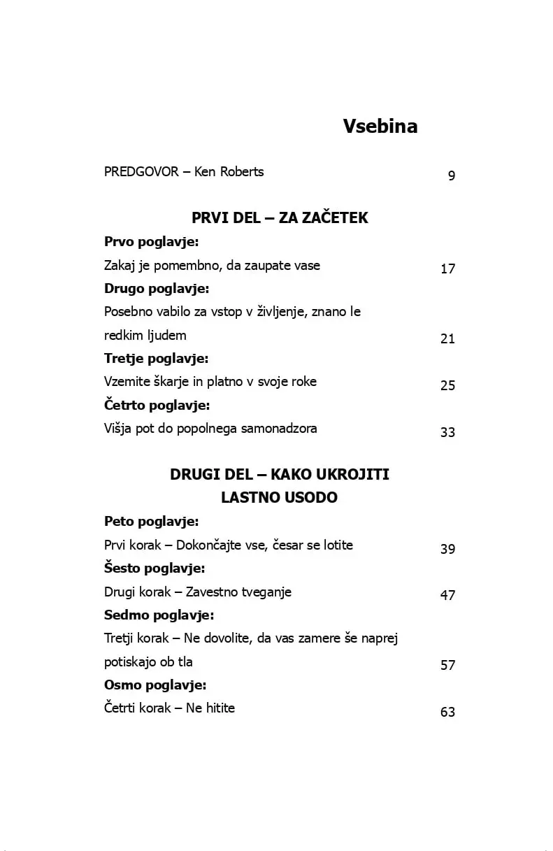 Gospodar svoje usode: 12 korakov za svetlo prihodnost - slika 2