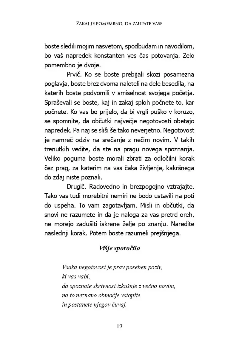 Gospodar svoje usode: 12 korakov za svetlo prihodnost - slika 13