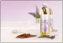 Naravno kopalno olje Sivka in Sandalovina - 250ml