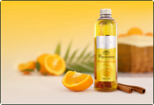 Naravno kopalno olje Pomaranča in Cimet - 250ml