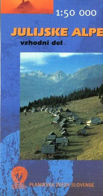 Julijske Alpe - vzhodni del 1:50 000 - slika 2