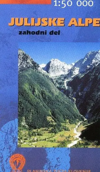 Julijske Alpe - zahodni del 1:50 000