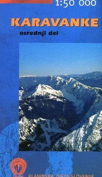 Karavanke - osrednji del 1:50 000