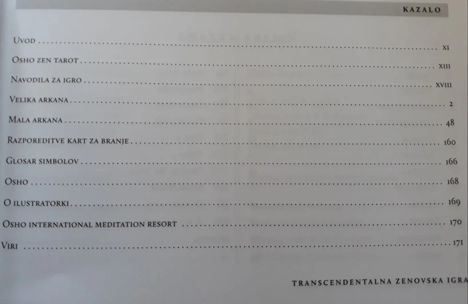 Osho Zen tarot - Transcendentalna zenovska igra - slika 10