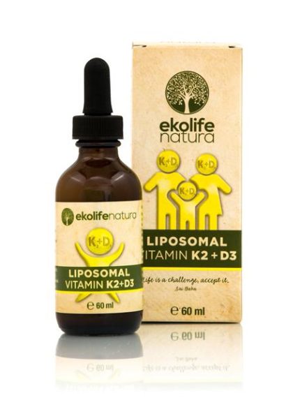 Ekolife natura Liposomski vitamini K2+D3 60ml