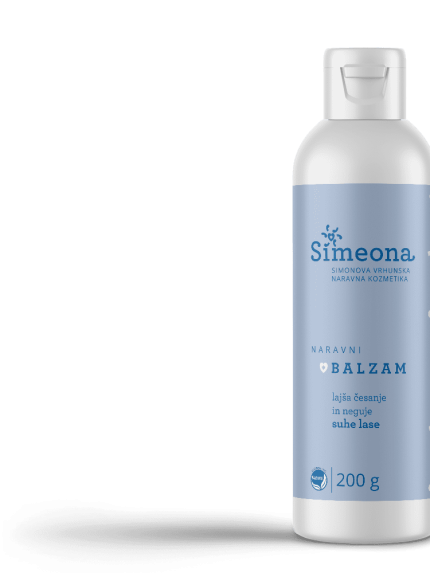 Simeona - Naravni šampon neguje in vlaži suhe lase