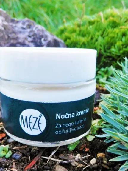 Nočna krema za nego suhe in občutljive kože - 30ml