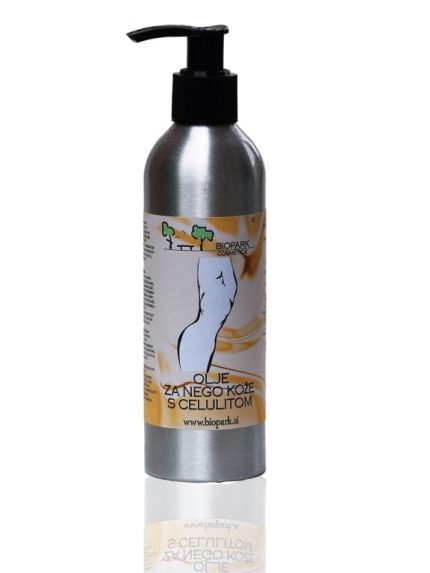Olje za nego kože s celulitom