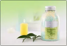 Peneča sol Zeleni čaj - 250 g
