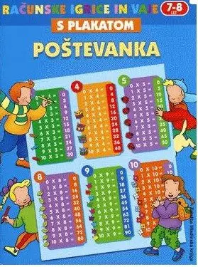 Poštevanka s plakatom