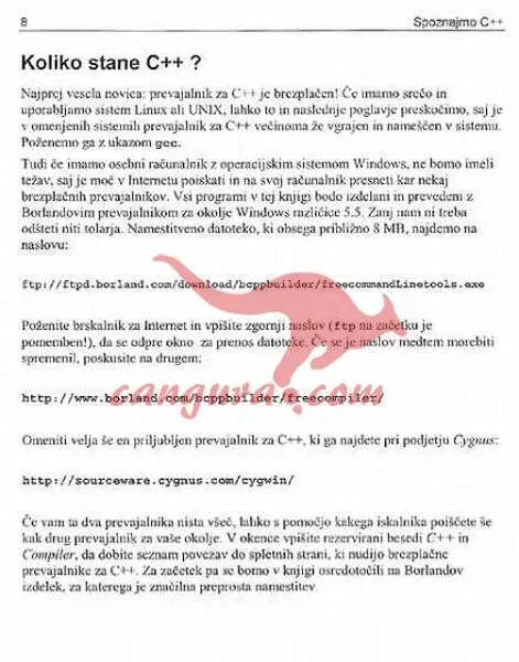 Spoznajmo C++ - slika 7