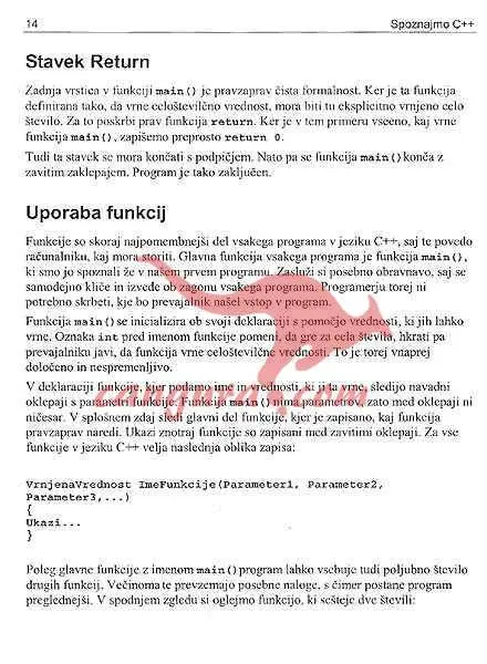 Spoznajmo C++ - slika 13