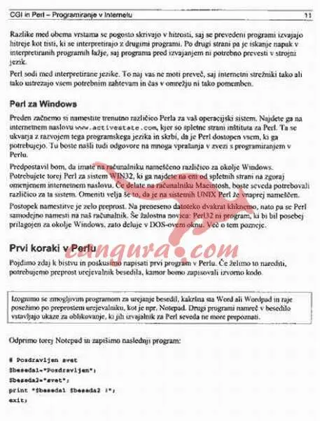 CGI in Perl - Programiranje v internetu - slika 10