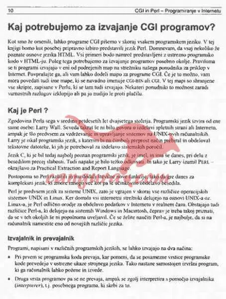 CGI in Perl - Programiranje v internetu - slika 9