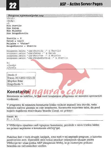 ASP - Active Server Pages - slika 12