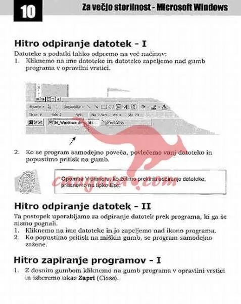 Za večjo storilnost - Microsoft Windows - slika 8
