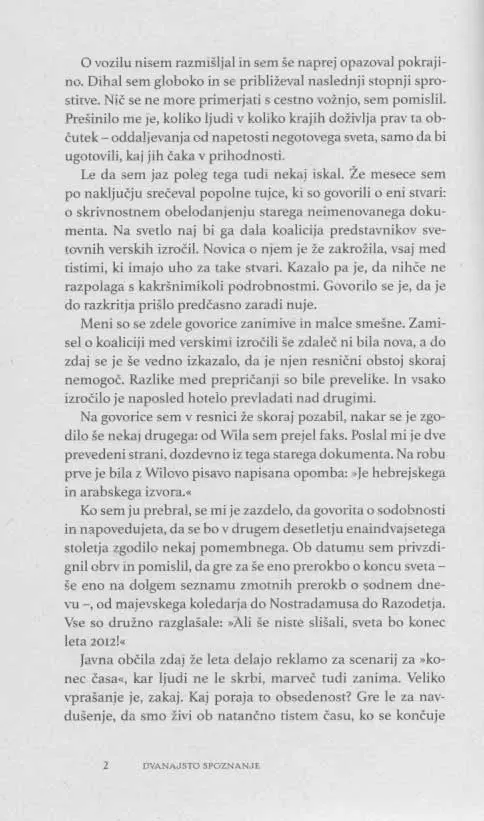 Dvanajsto spoznanje - Ura odločitve - slika 4