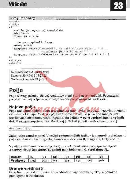 ASP - Active Server Pages - slika 13