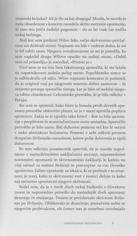 Dvanajsto spoznanje - Ura odločitve - slika 5