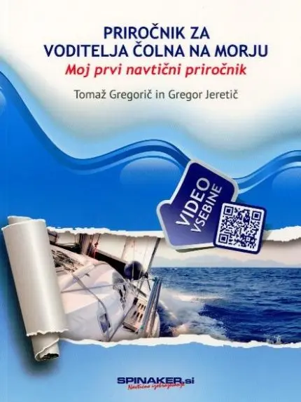 Priročnik za voditelja čolna na morju (mehka vezava)