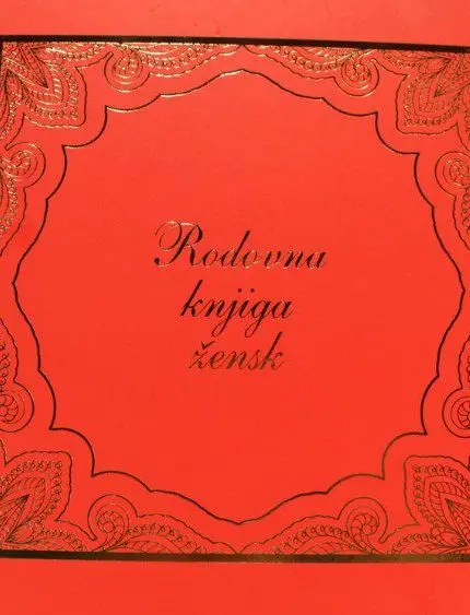 Rodovna knjiga žensk