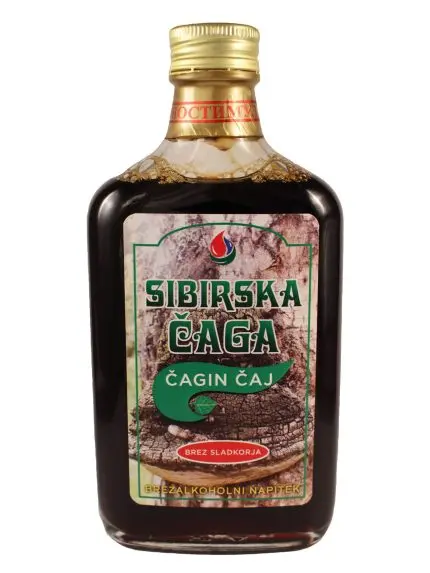 Črna sibirska Čaga iz Altaja: Čagin čaj