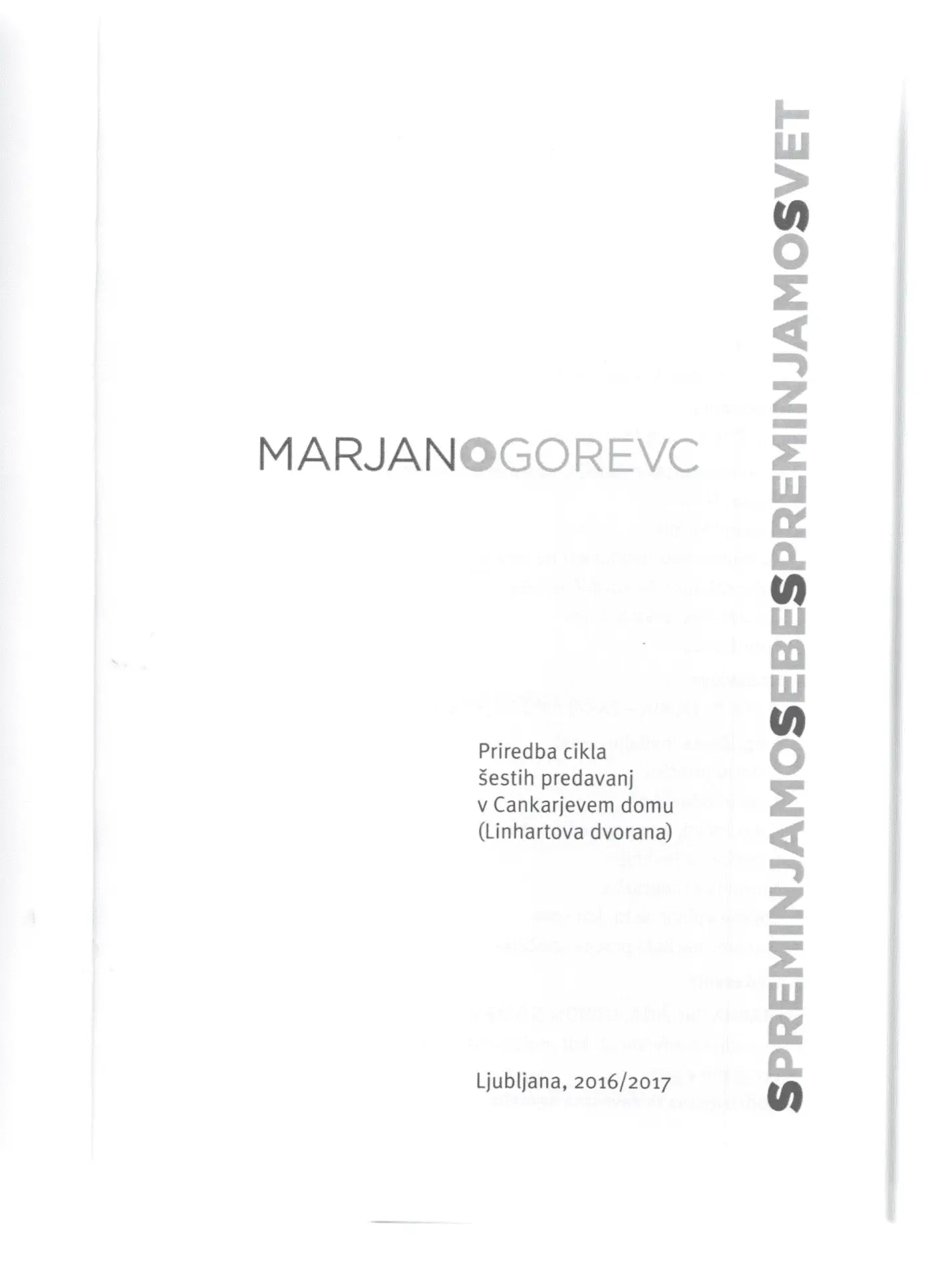 Spreminjamo sebe, spreminjamo svet - slika 3