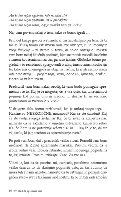 Bodi ti, spremeni svet - slika 21