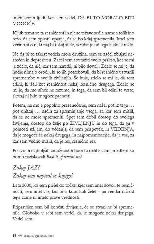 Bodi ti, spremeni svet - slika 9