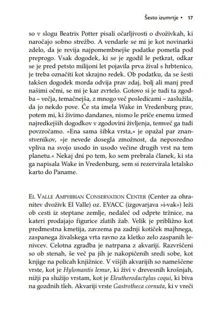 Šesto izumrtje: Nenaravna zgodovina - slika 32