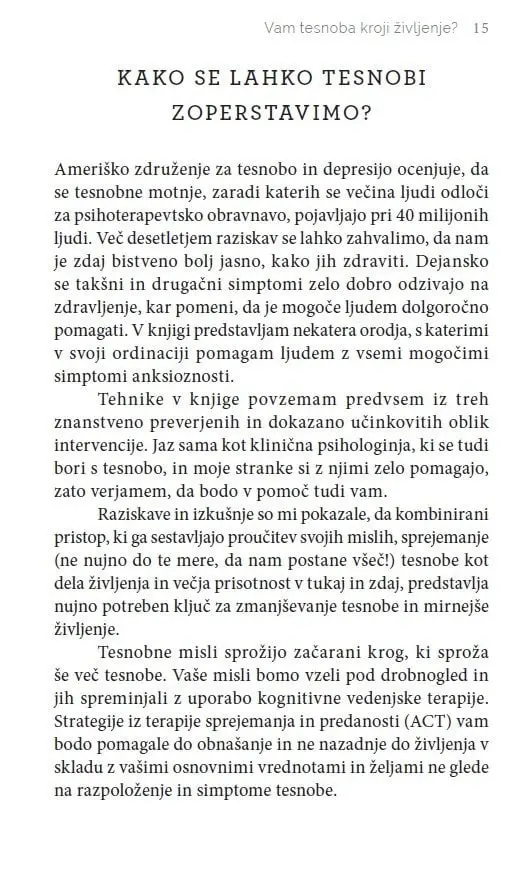 Kar mirno: Preverjene tehnike za zaustavljanje tesnobe - slika 12