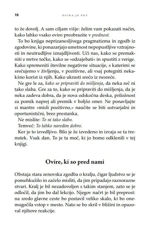 Ovira je pot - slika 14