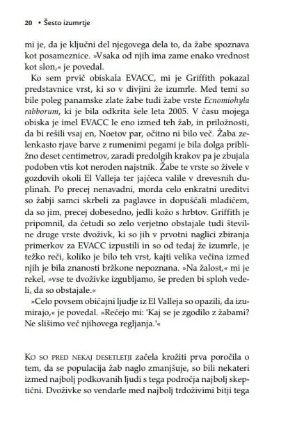 Šesto izumrtje: Nenaravna zgodovina - slika 35