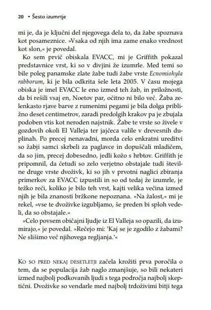 Šesto izumrtje: Nenaravna zgodovina - slika 14