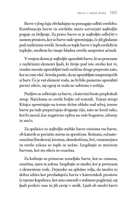 Feng Šuj: 101 nasvet za vaš dom - slika 14