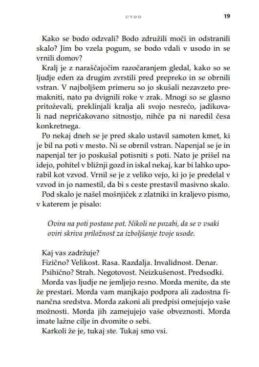 Ovira je pot - slika 38
