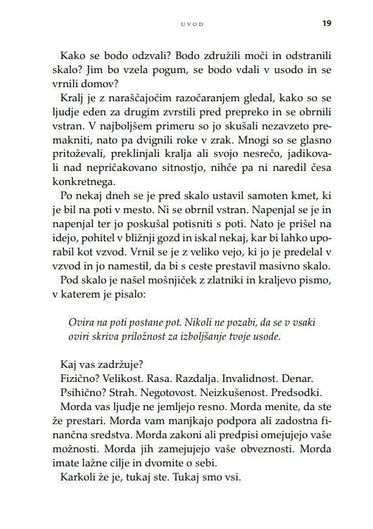 Ovira je pot - slika 15